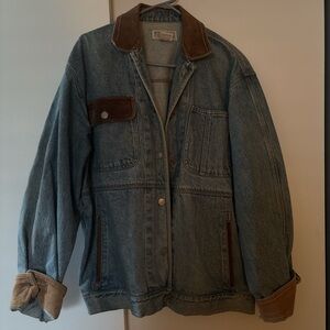 Banana Republic Blue Denim Barn Jacket
